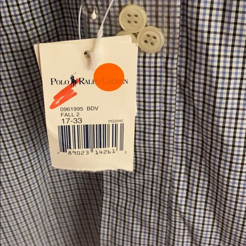 NWT Polo Ralph Lauren long sleeve dress shirt